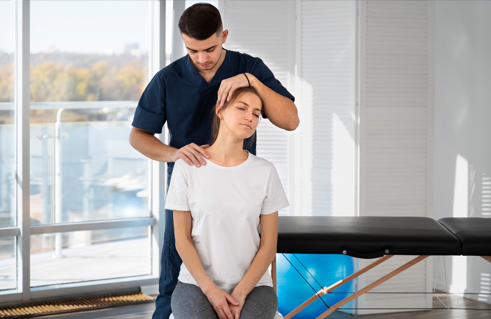 Terapeuta de QuiroNatural en sesión